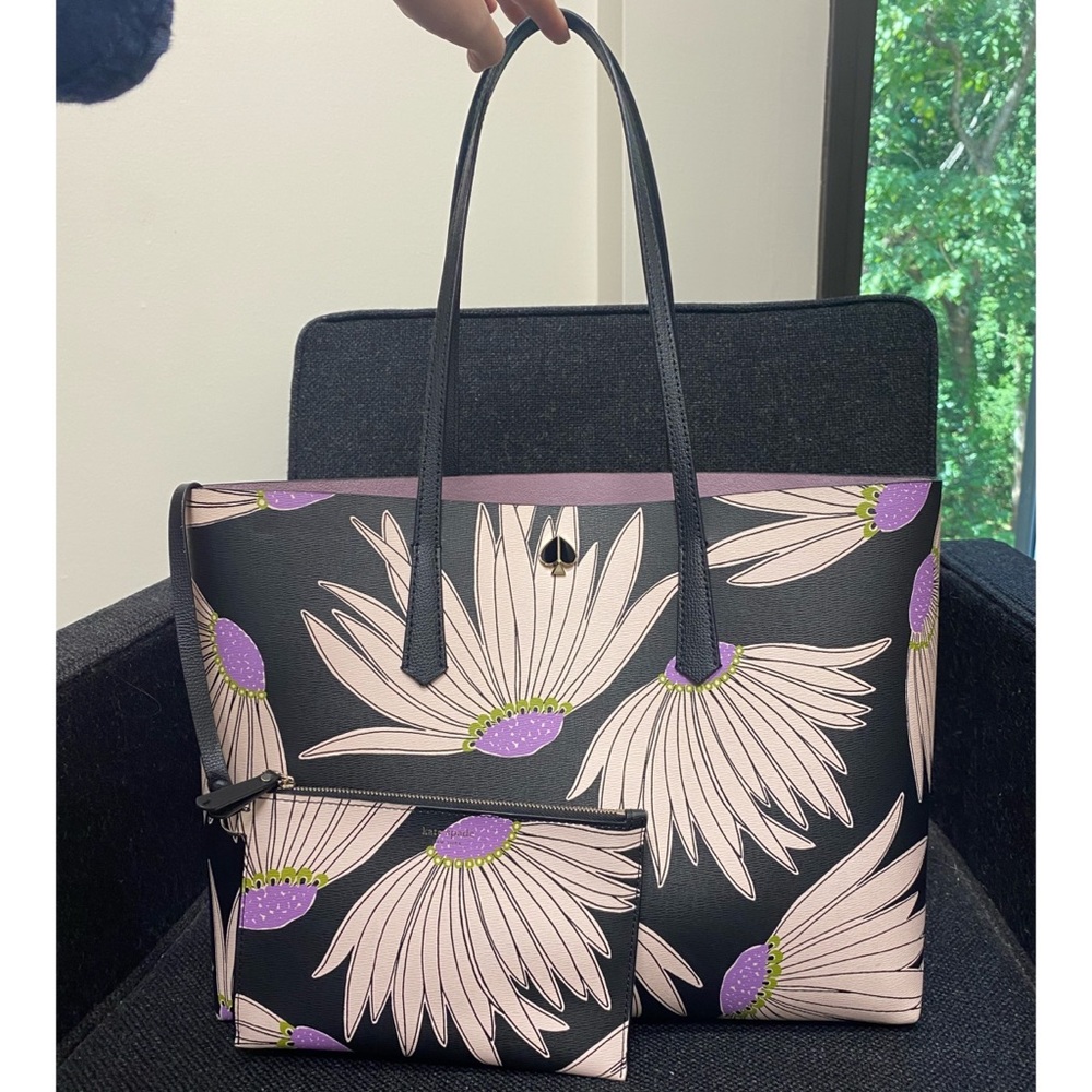 Kate Spade Molly Falling Flower Tote Bag